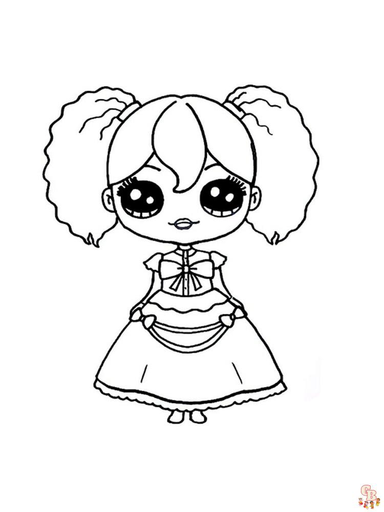 Poppy Playtime Coloring Page