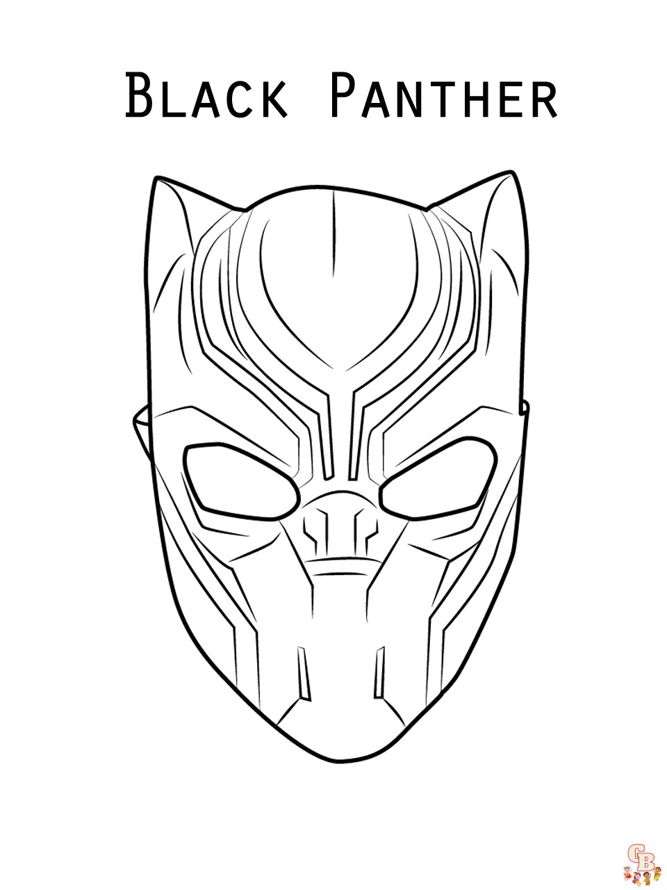 coloriage Black Panther