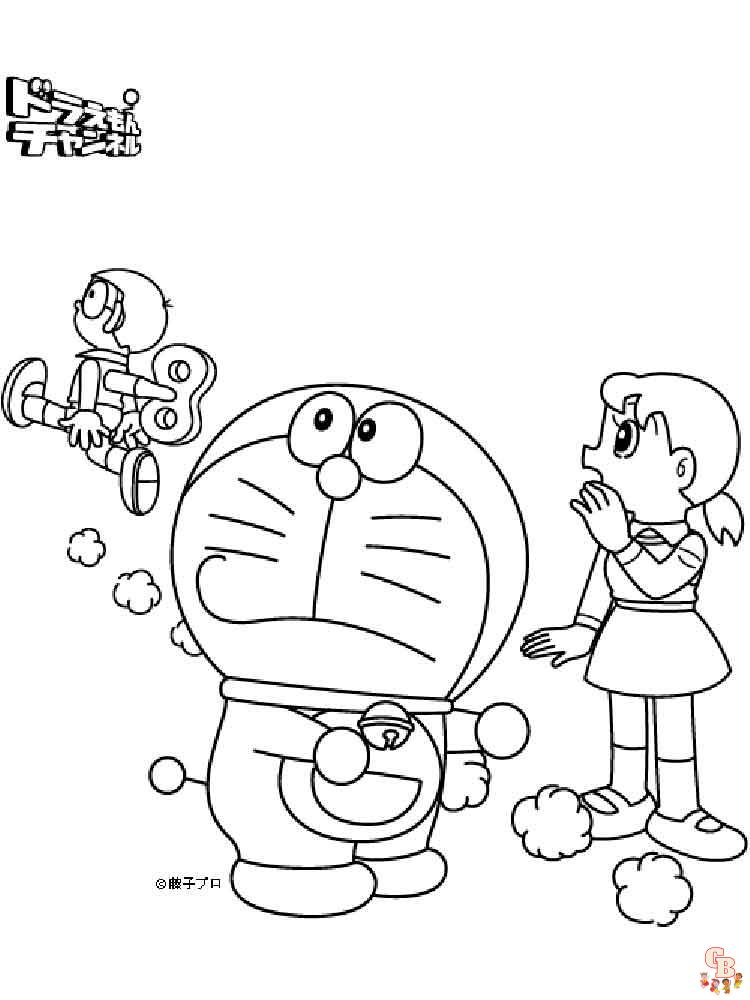 coloriage Doraemon
