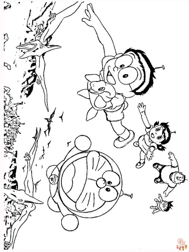 coloriage Doraemon