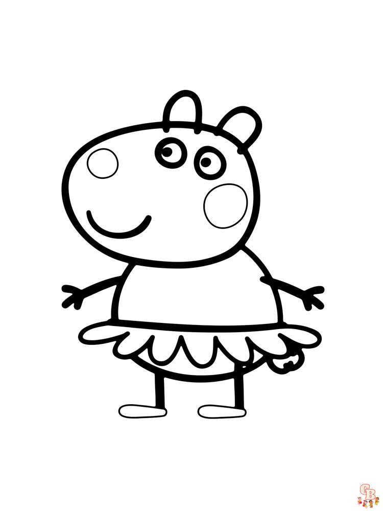 coloriage Peppa Pig