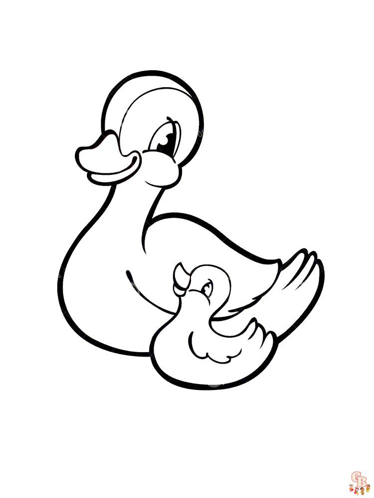 duck coloring