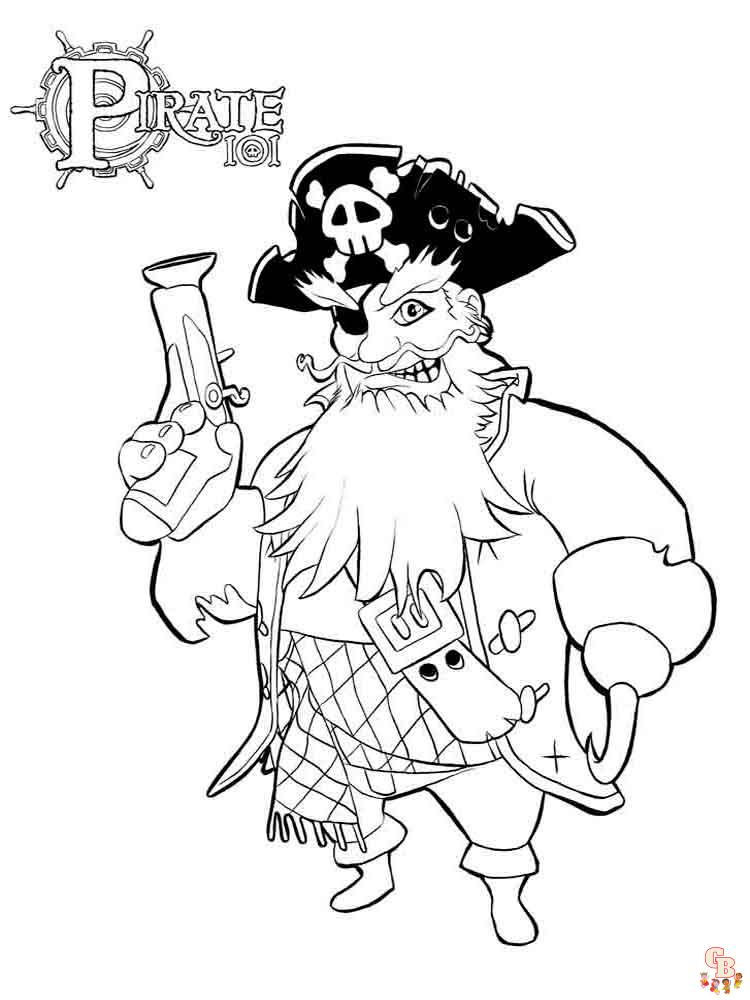coloriage pirates