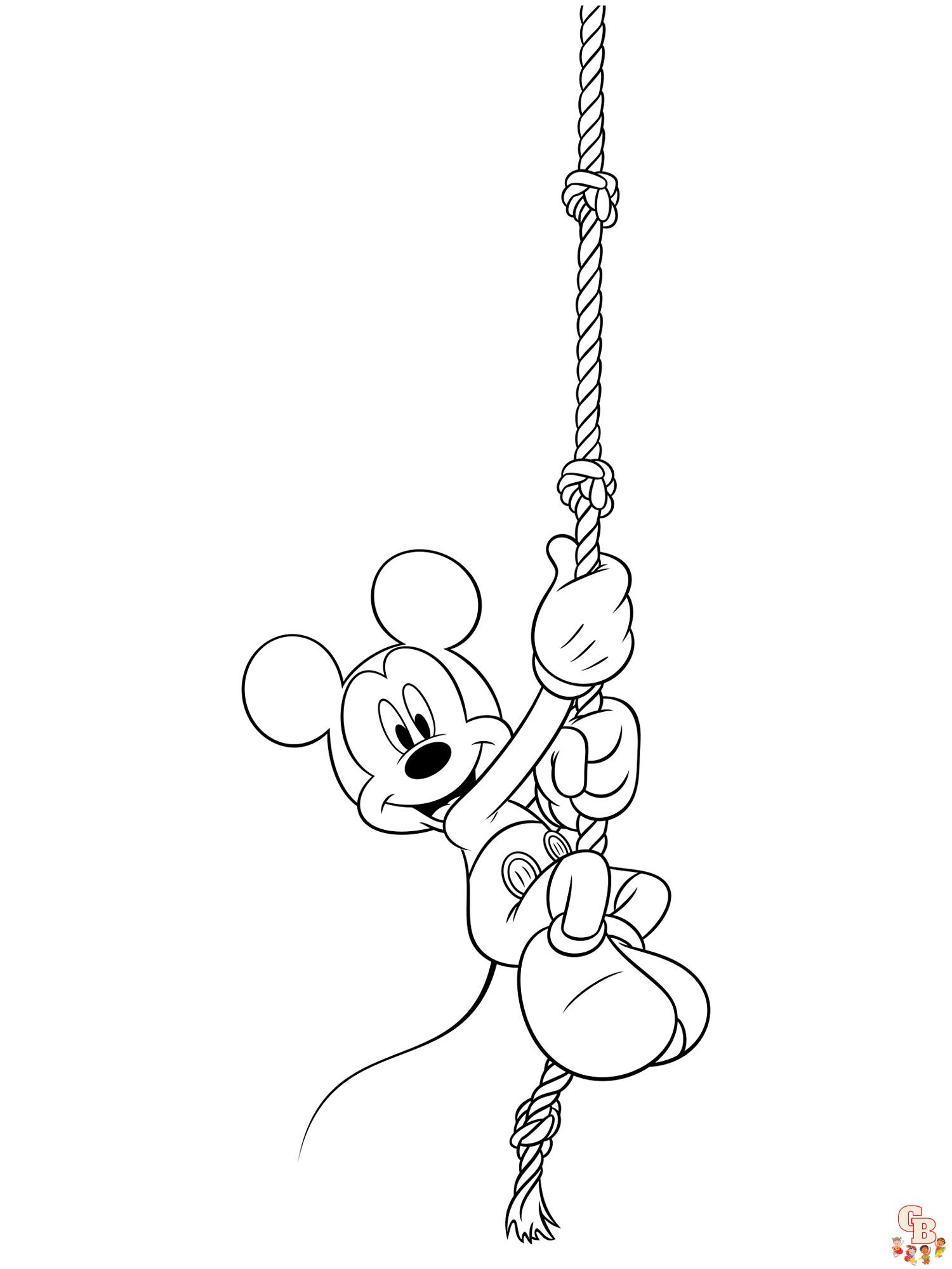 coloriage Mickey Mouse