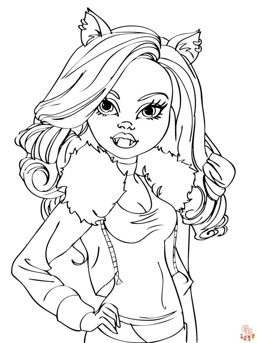 coloriage Monster High