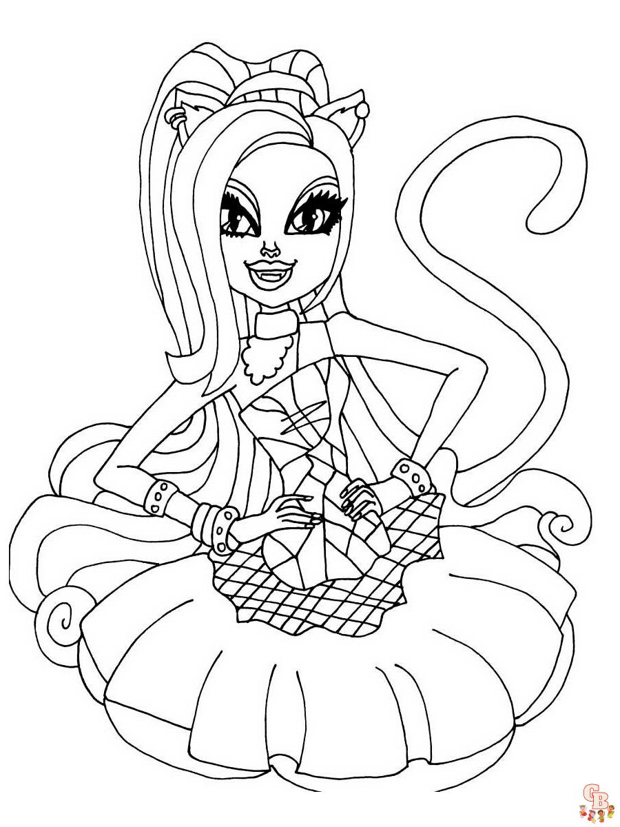 coloriage Monster High