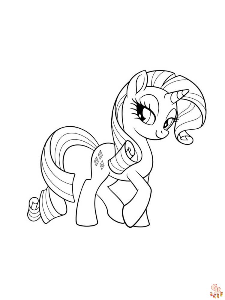 coloriage My Little Pony