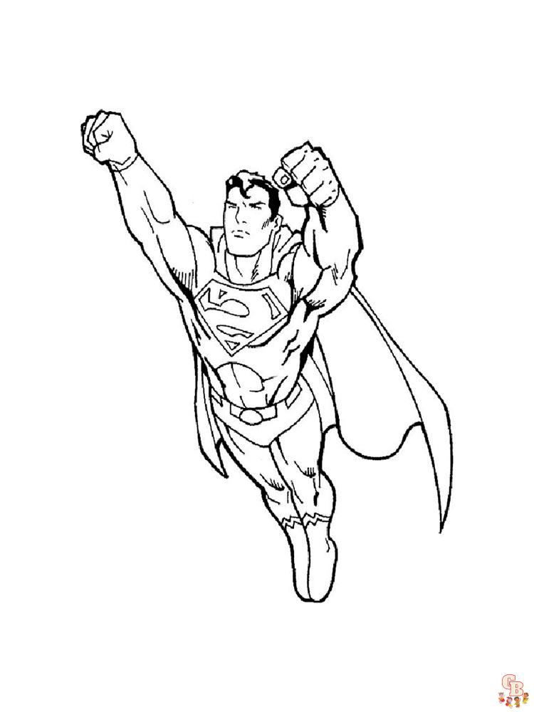 coloriage Superman