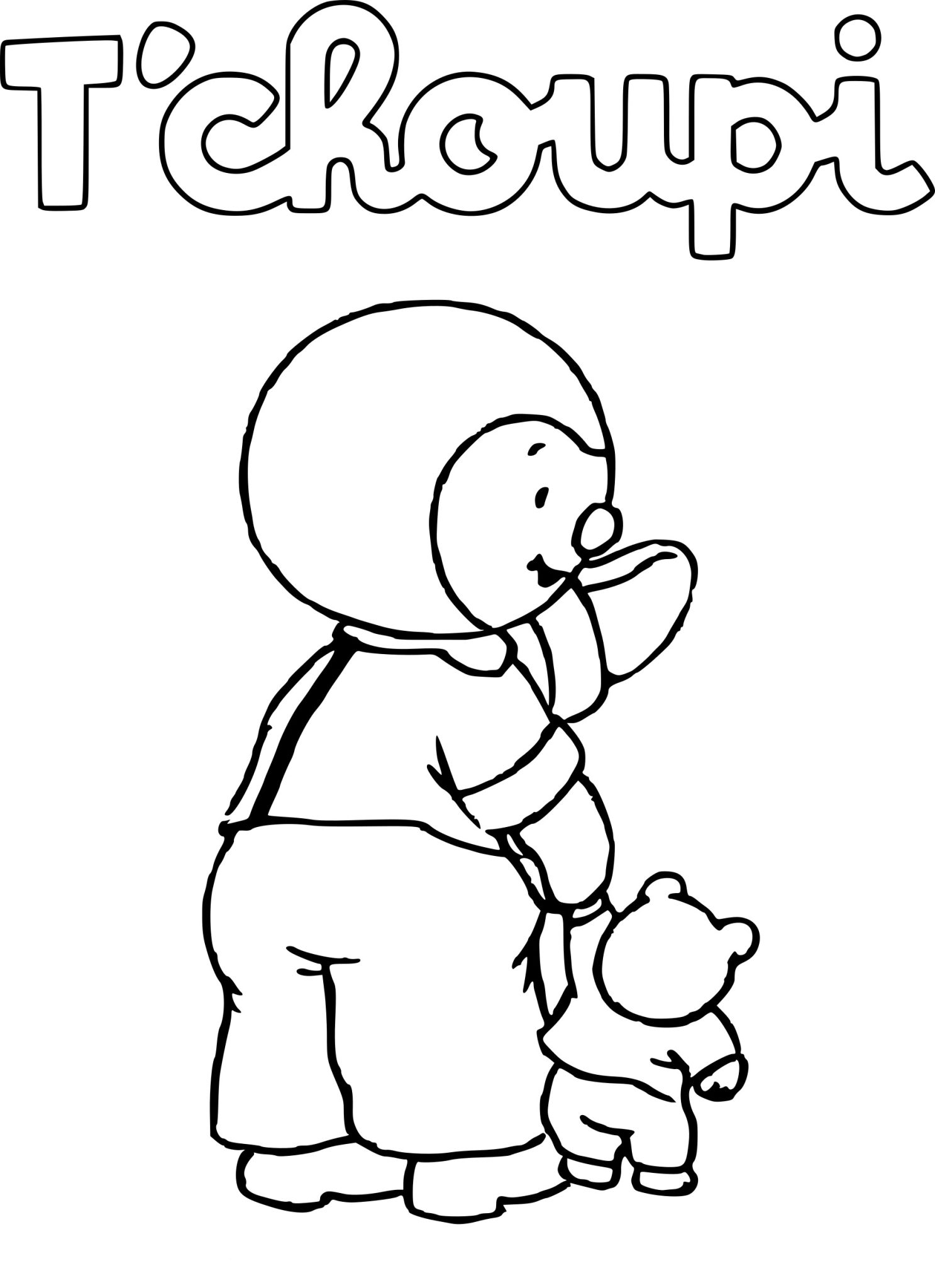 Pages De Coloriage Pour Les Enfants Avec Tchoupi Gbcoloriage 