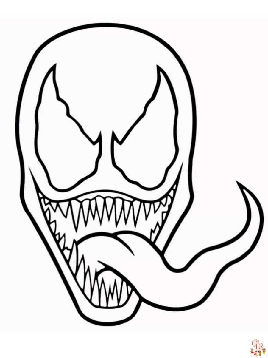 coloriage Venom