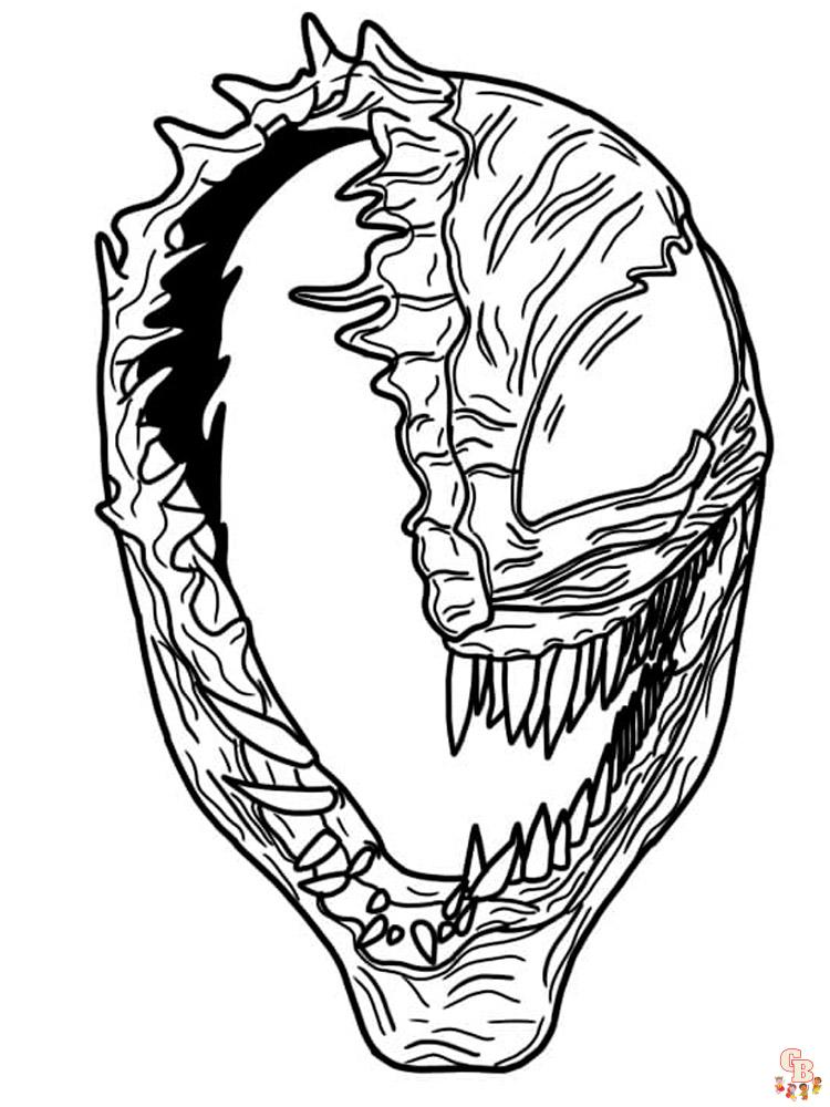 coloriage Venom