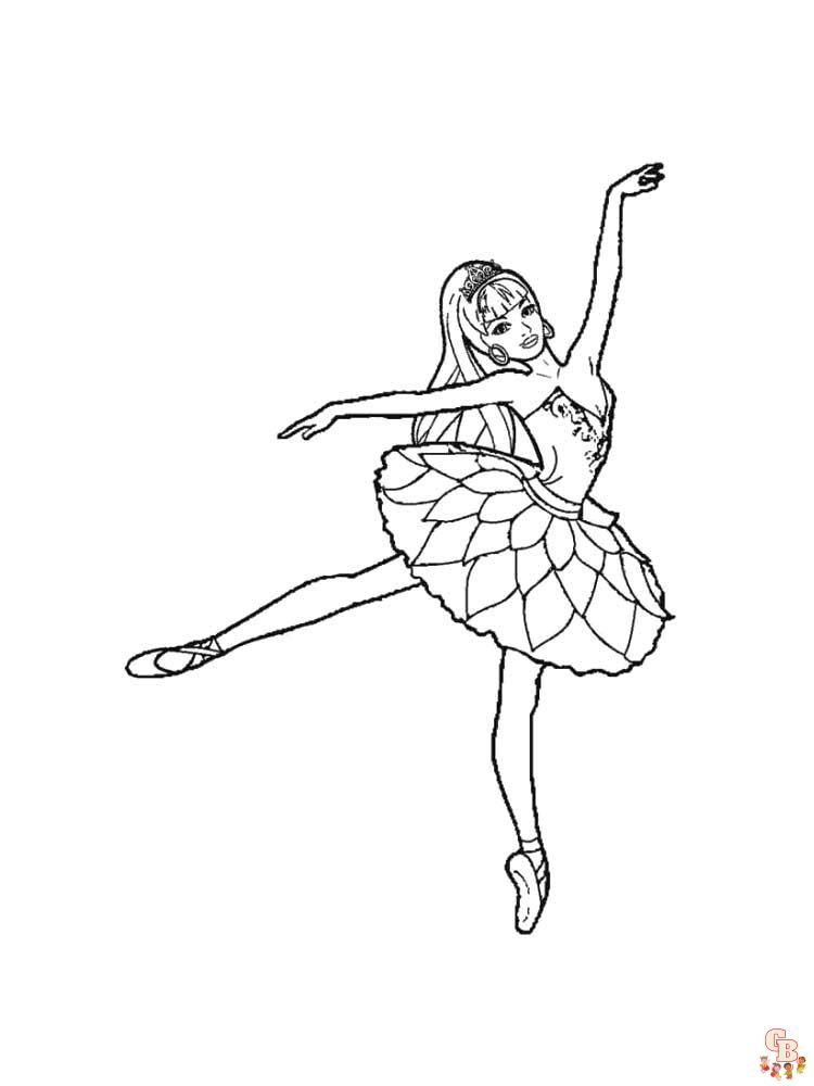 coloriage ballet