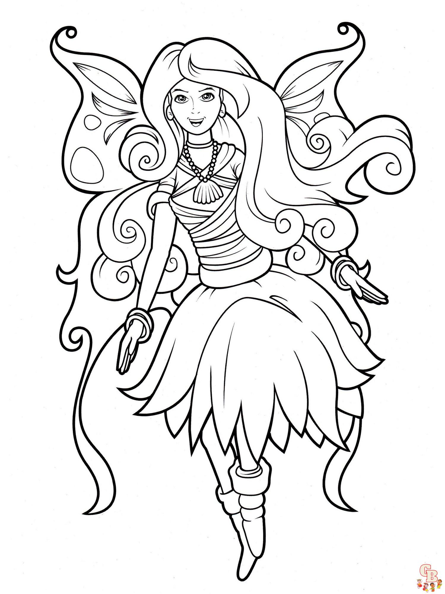 coloriage fees