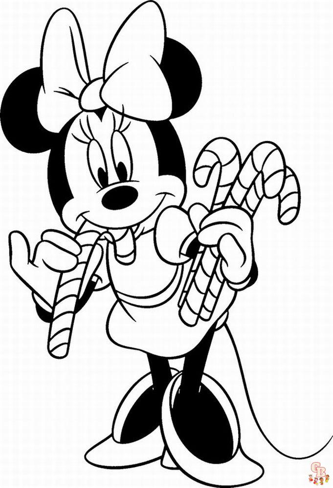 oloriage Minnie Mouse
