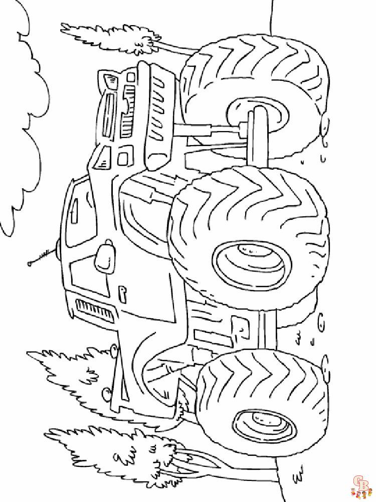Coloriage Monster Truck