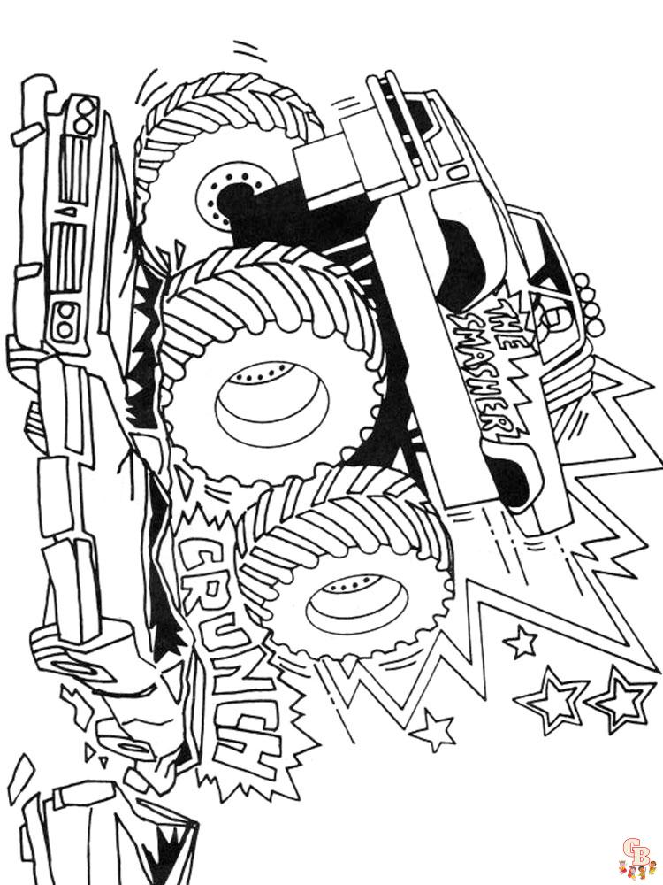 Coloriage Monster Truck