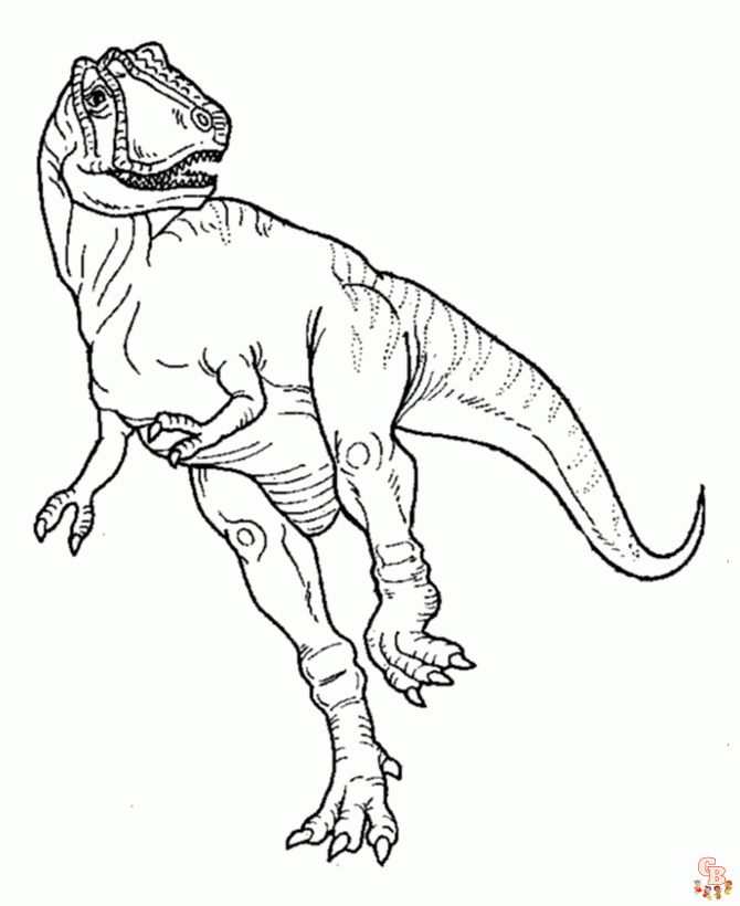 Coloriage T Rex