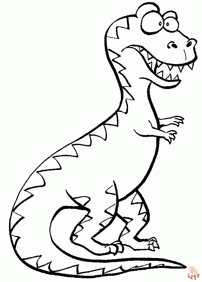 Coloriage T Rex