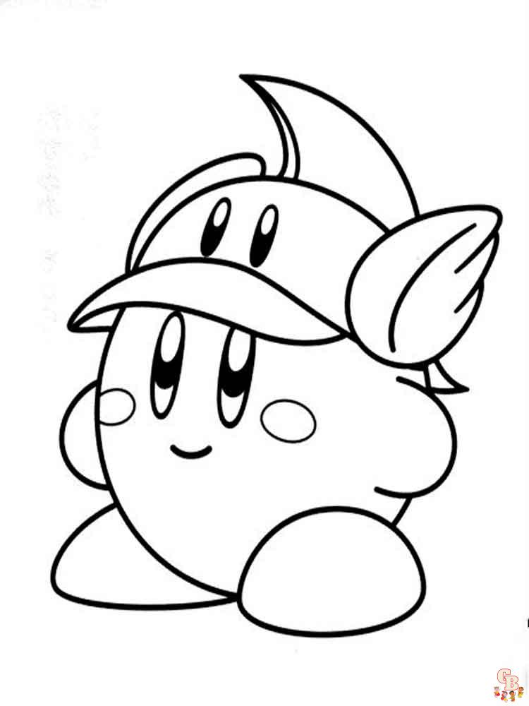 coloriage Kirby