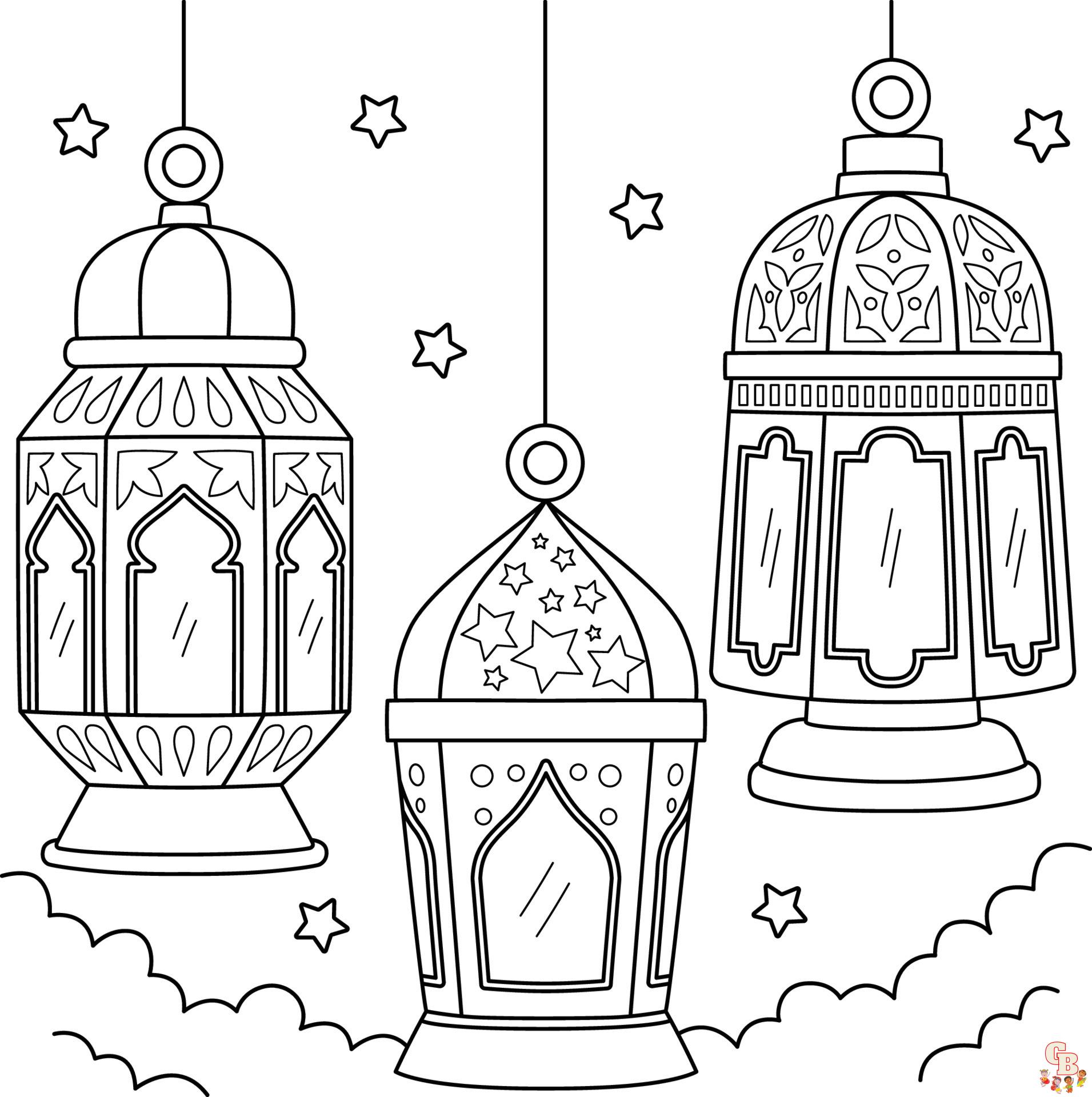 coloriage Ramadan