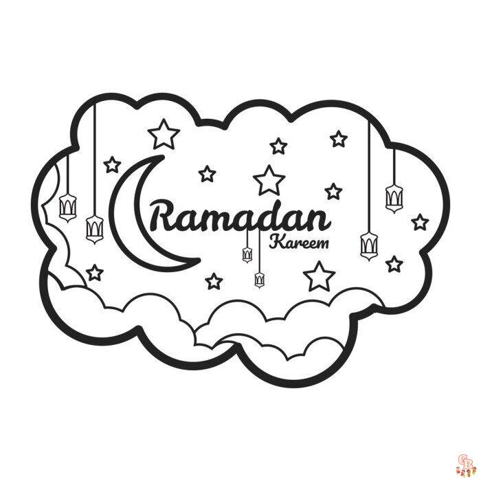 coloriage Ramadan