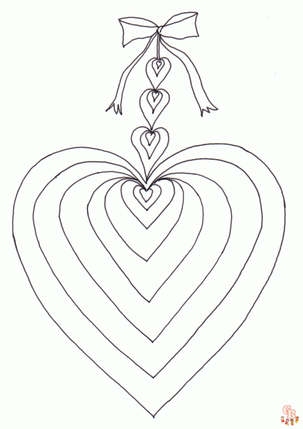 Coloriage Amour
