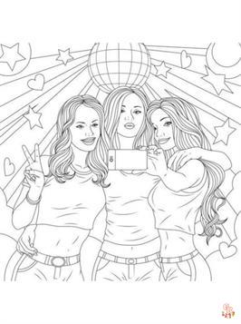 Coloriage BFF