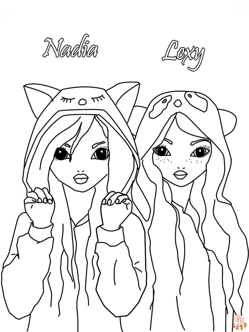 Coloriage BFF