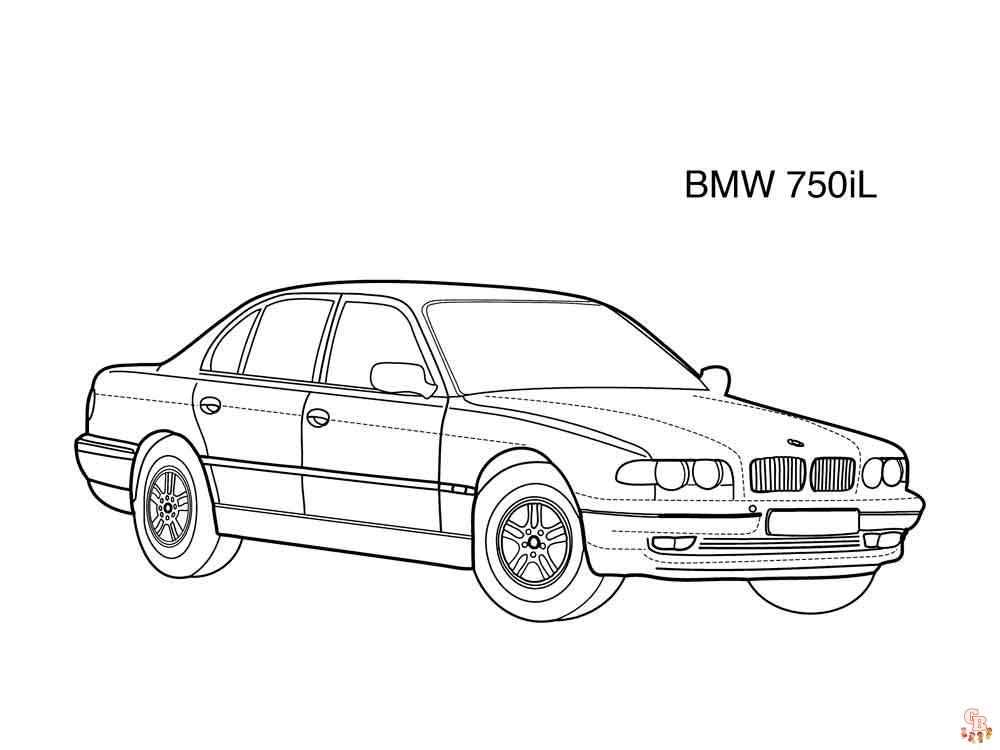 Coloriage BMW