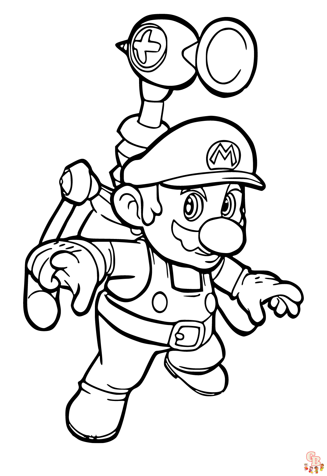 Coloriage Mario Odyssey