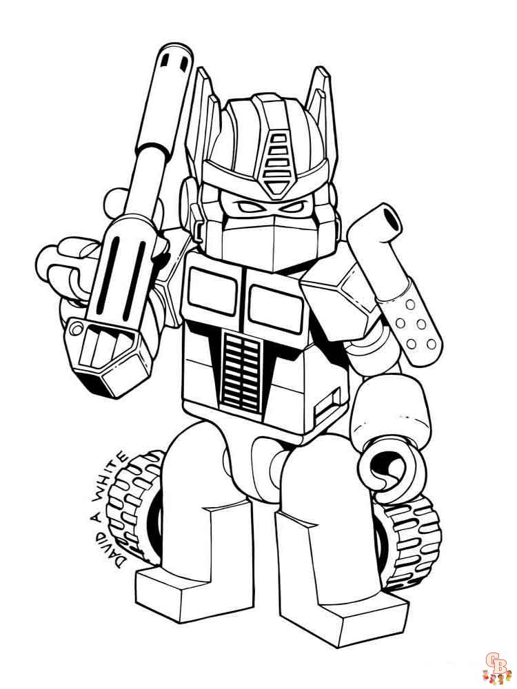 Coloriage Transformers