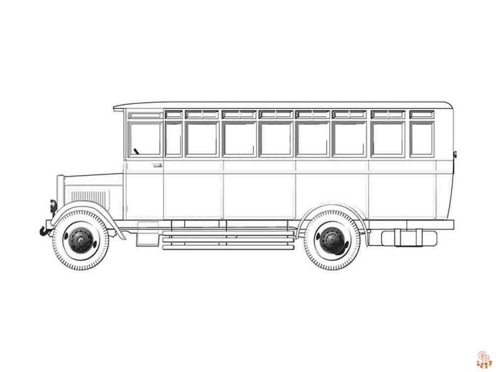 Coloriage bus