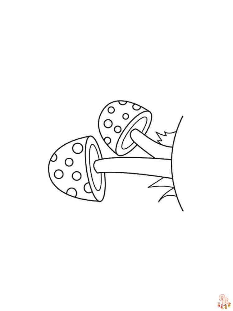 Coloriage champignon