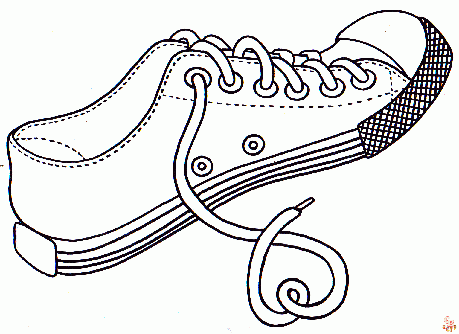 Coloriage chaussure