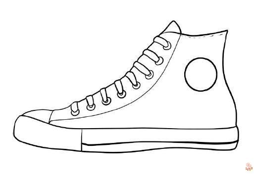 Coloriage chaussure