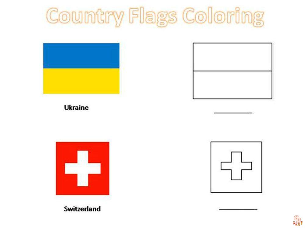 coloriage drapeau