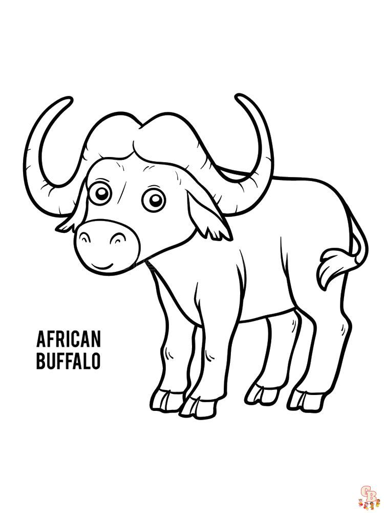 Buffalo värityssivu
