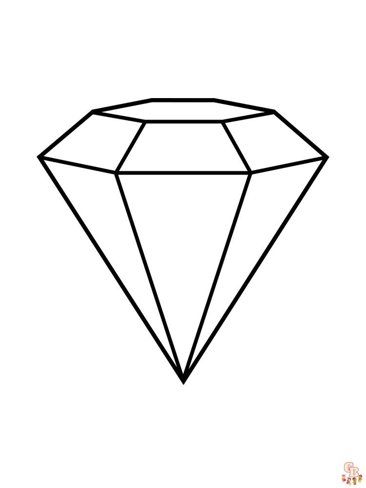 Coloriage Diamant