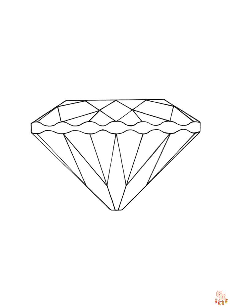 Coloriage Diamant