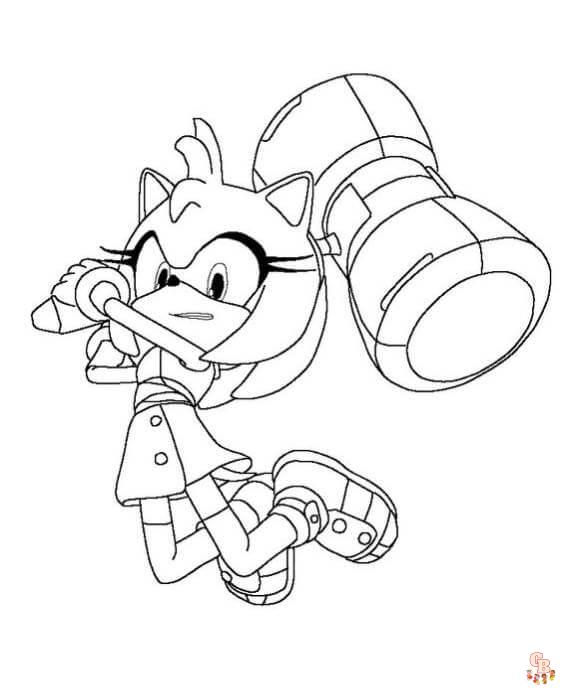 Sonic Boom Boyama Sayfası