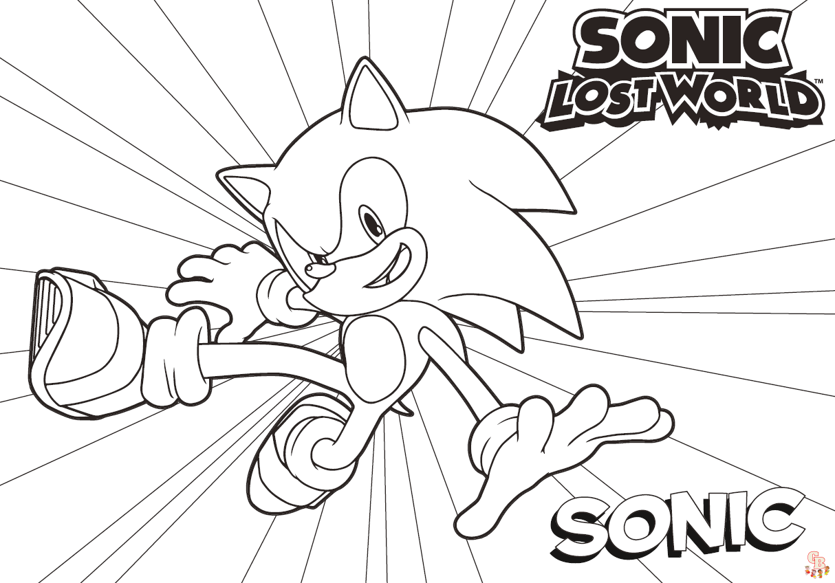 Sonic Boom värityssivu
