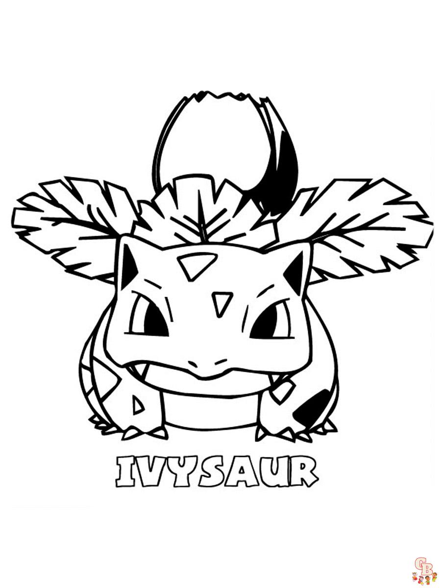 Coloriage Ivysaur