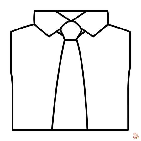 figure cravate avec l icone de la chemise image de dessin vectoriel illustraction