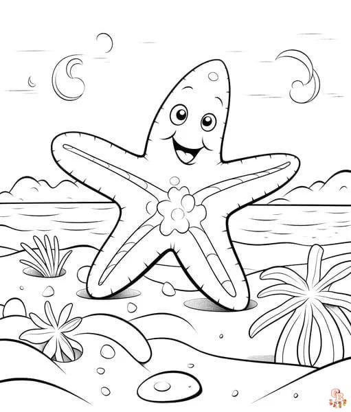 Raskrasil.com Starfish Coloring Pages