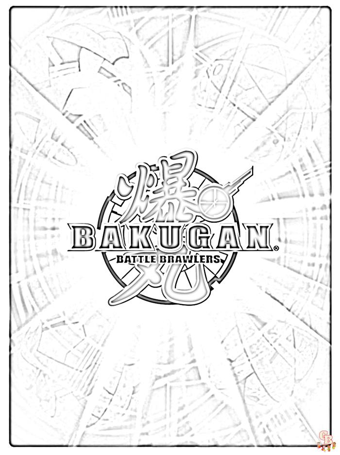 Coloriage Bakugan - Pages de coloriage gratuits en ligne Dessins à colorier pour enfants