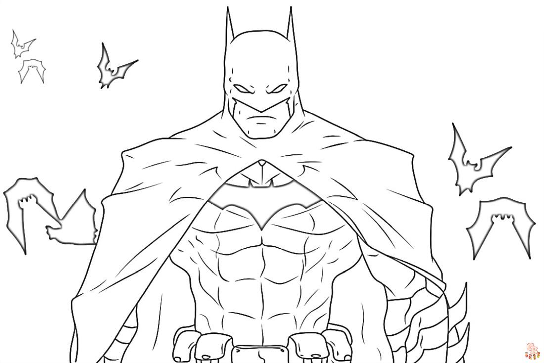 Les meilleurs coloriages Batman à imprimer - Coloriage Batman et Robin, LEGO, Joker, Catwoman