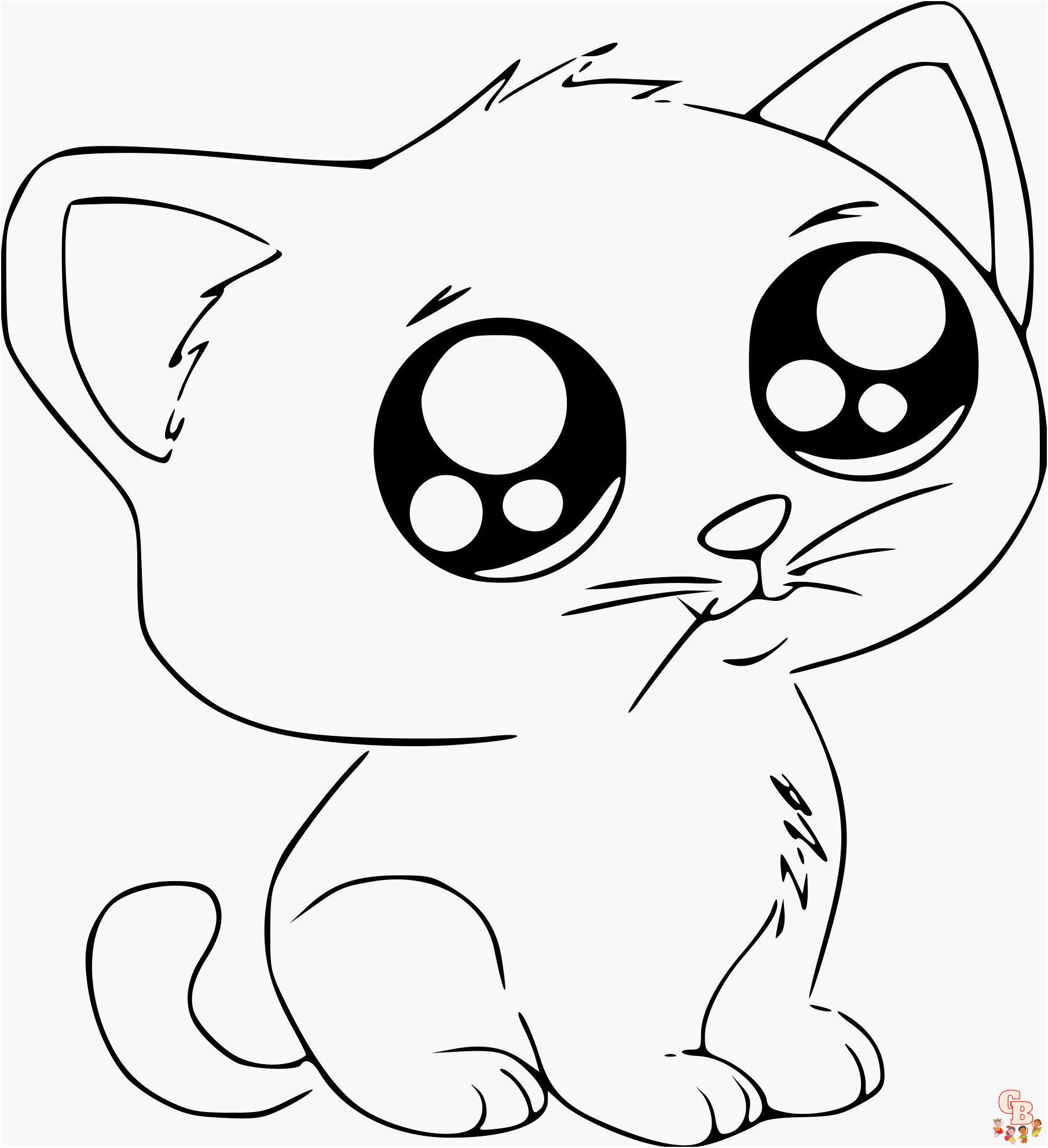 coloriages chaton