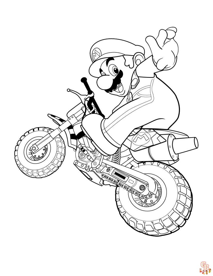 colorier de Mario Kart