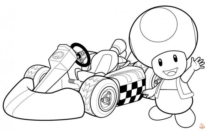 colorier de Mario Kart