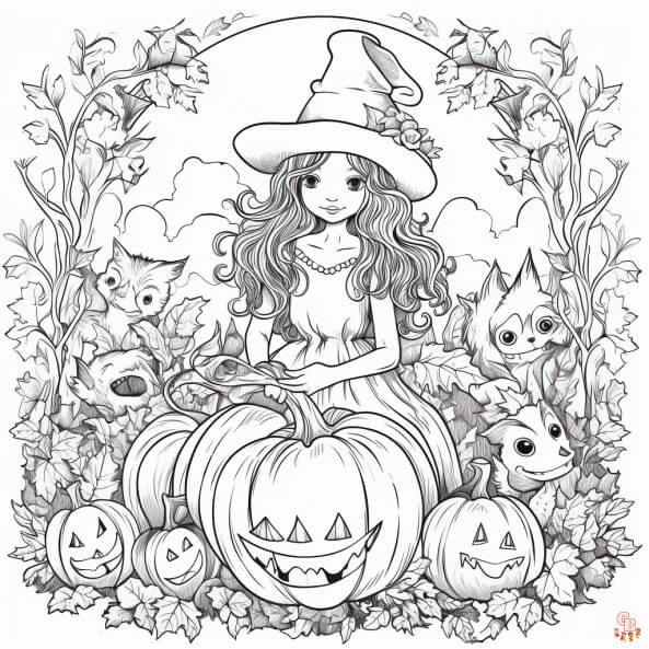 Coloriage Halloween Idées effrayantes de coloriage pour enfants